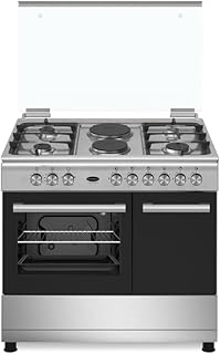 SCL 90x60cm Cooker SCL-FC965BSI – 4 Gas Burners + 1 Electric Oven