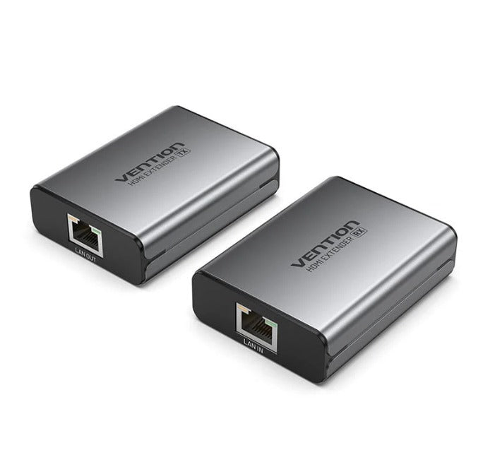Vention HDMI Network Cable Extender 60M – High-Speed HDMI Signal Extender for Long-Distance Transmission (AKGH0)