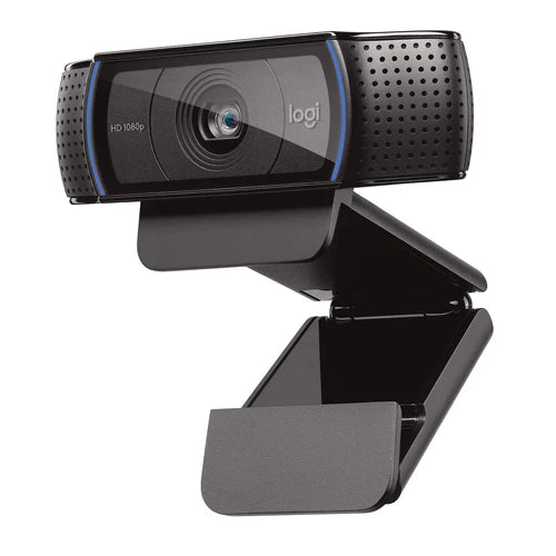 Logitech C920 HD Pro Webcam – Full HD 1080p Video, Built-In Stereo Microphone for Desktop &amp; Laptop