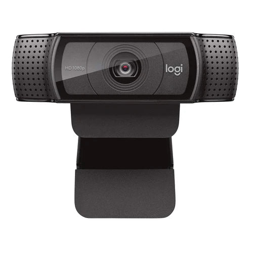 Logitech C920 HD Pro Webcam – Full HD 1080p Video, Built-In Stereo Microphone for Desktop &amp; Laptop