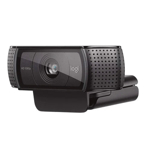 Logitech C920 HD Pro Webcam – Full HD 1080p Video, Built-In Stereo Microphone for Desktop &amp; Laptop