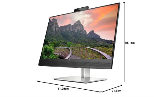 HP E27m G4 27″ QHD USB-C Monitor (40Z29AS) – Webcam &amp; Speakers
