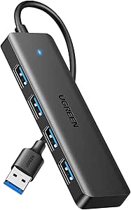 UGREEN CM417 USB-C Hub – 4-Port USB 3.0 + HDMI Multiport Adapter (UG-20197)