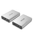 Vention HDMI Network Cable Extender 150M – High-Speed Gray Aluminum Alloy Extender for Long-Distance HDMI Transmission (AKBHO)