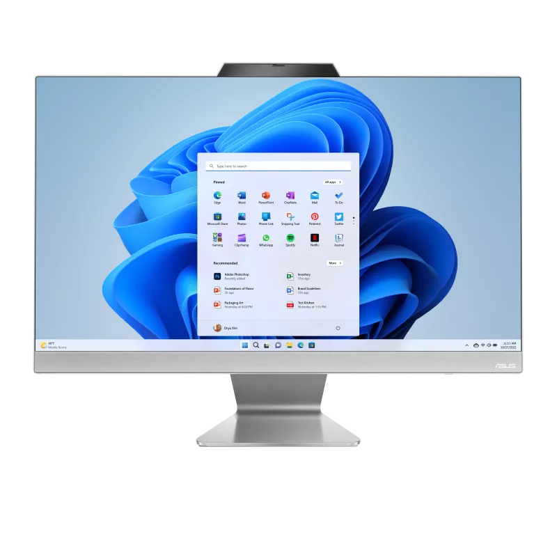 Asus AIO A340 All-in-One PC – Intel Core i5 1335U, 8GB DDR5, 512GB SSD, 23.8" FHD Touch Screen, DOS (90PT03T1-M03120)