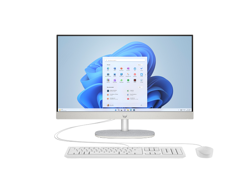 HP 23.8" All-in-One 24-cr0309nh Desktop PC – Intel Core i5, 16GB RAM, 512GB SSD, Full HD Display, Windows 11 Home (B73TBEA)