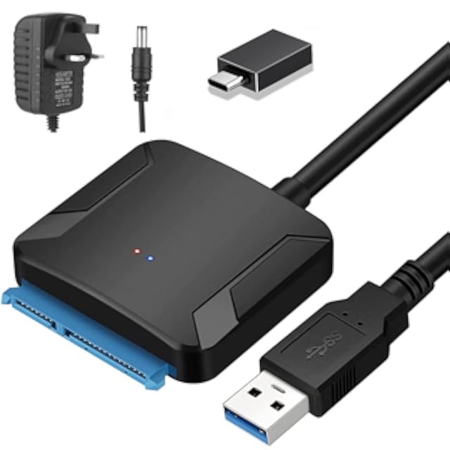 UGREEN CM257 USB 3.0 to SATA Converter – 2.5"/3.5" HDD &amp; SSD Adapter Cable (UG-60561)