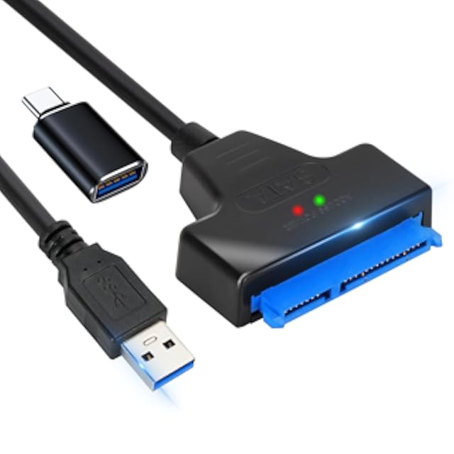 UGREEN CM257 USB 3.0 to SATA Converter – 2.5"/3.5" HDD &amp; SSD Adapter Cable (UG-60561)