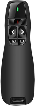 Vention Wireless PowerPoint Presentation Remote Clicker with Red Laser Pointer &amp; Dual USB Receiver (KQIH0)