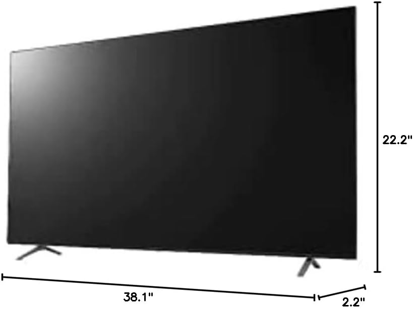 LG 43UA80006 43 Inch UHD AI 4K Smart TV with HDR, webOS &amp; ThinQ AI