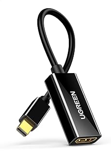 UGREEN Mini HDMI to HDMI Adapter Cable V2.0 (22cm)