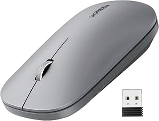 UGREEN MU001 Portable Wireless Mouse – Grey