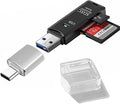 Vention 2-in-1 USB 3.0 Card Reader SD &amp; TF (CLIH0) – High-Speed Memory Card Adapter for PC/Laptop