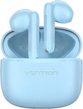 Vention True Wireless Bluetooth Earbuds ELF E06 – Blue NBKSO | TWS In-Ear Earphones with Deep Bass, Mic &amp; Charging Case