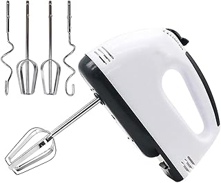 Ramtons RM/382 Hand Mixer – Electric Handheld Mixer with Beaters & Dough Hooks