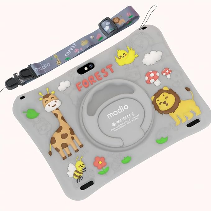 Modio M796 Kids Tablet – Android, 4GB RAM + 128GB Storage Educational Tablet