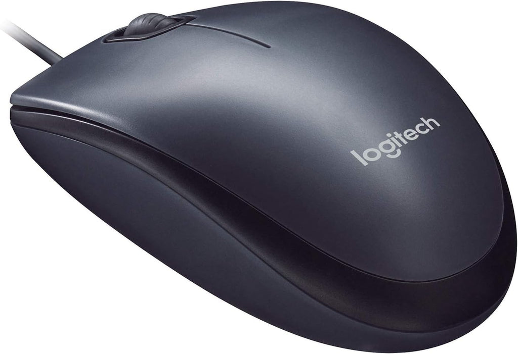 Logitech M90 Wired USB Mouse – High-Precision Optical Computer Mouse