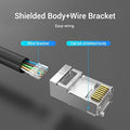 Vention Cat.6A UTP RJ45 Modular Plug 100-Pack Transparent IDGR0-100 | Ethernet Crimp Connectors