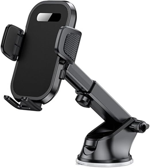 Vention Auto-Clamping Car Phone Mount with Suction Cup (KCOB0) – 360° Dashboard &amp; Windshield Holder for Smartphones