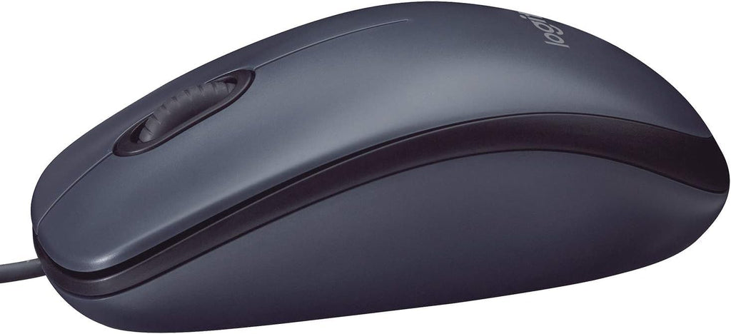 Logitech M90 Wired USB Mouse – High-Precision Optical Computer Mouse
