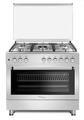 SCL Freestanding Cooker 90x60cm SCL-FC965WSI – 4 Gas + Wok Burner