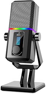 UGREEN CM564 Desktop USB Microphone – Plug &amp; Play Condenser Mic for Streaming, Gaming &amp; Podcasting (UG-90416)