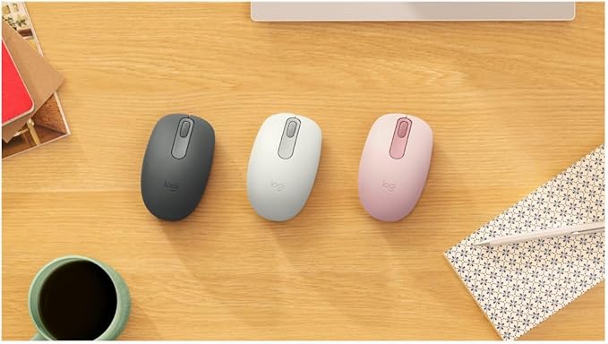 Logitech M196 Bluetooth Wireless Mouse – Slim Portable Optical Mouse for Laptop &amp; PC