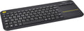 Logitech K400 Plus Wireless Touch TV Keyboard – Built-In Touchpad Keyboard for Smart TV, PC &amp; Laptop