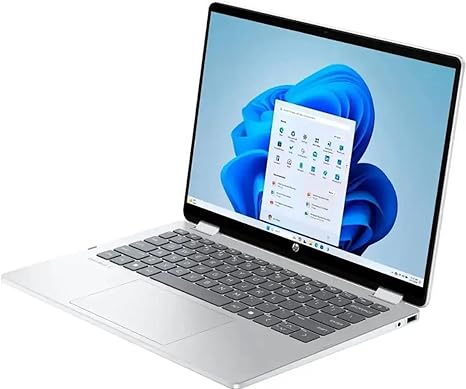 HP OmniBook 5 Flip 14-fp0023dx 2-in-1 Laptop – Intel Core 7 150U, 16GB RAM, 512GB SSD, 14″ 2K Touchscreen, Windows 11 Home (B86Q7UA)