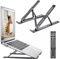 Vention Foldable Aluminum Laptop Stand – Silver Ergonomic Desk Holder (KDMI0)