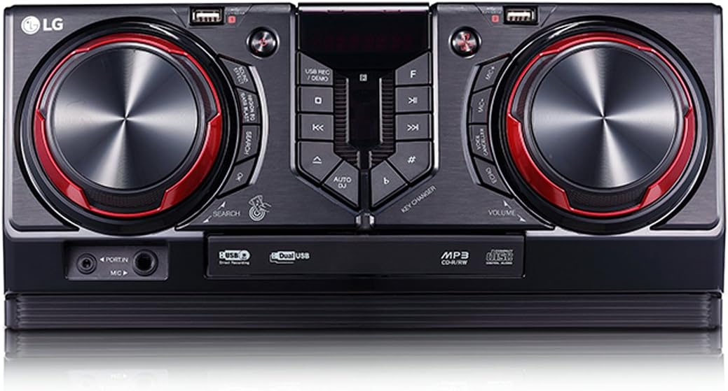 LG XBOOM CJ44 480W 2.1 Channel Party Speaker with Auto DJ, Bluetooth &amp; Powerful Bass
