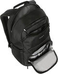 Targus Classic 16″ Laptop Backpack (CN600GL-70) – Black Durable Travel &amp; Work Bag