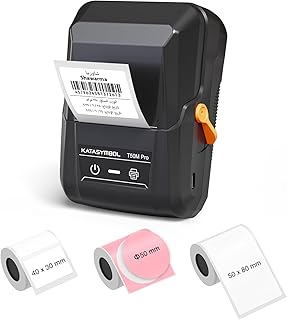 Puty PT-66DC Handheld Thermal Transfer Label Printer | Portable Industrial Label Maker for Cable &amp; Asset Tagging