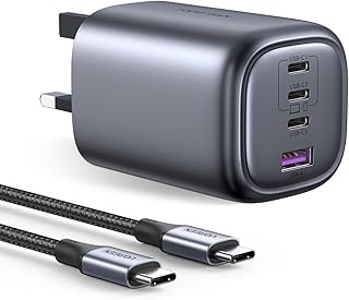 UGREEN Nexode Pro 100W GaN Fast Charger X757 + 100W USB-C Cable – PD Fast Charging Adapter