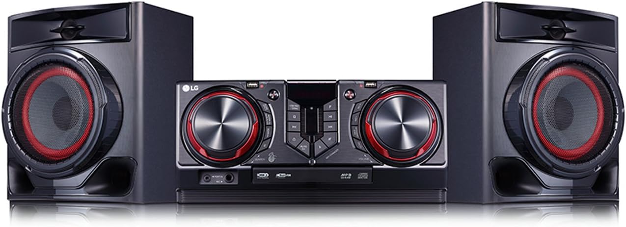 LG XBOOM CJ44 480W 2.1 Channel Party Speaker with Auto DJ, Bluetooth &amp; Powerful Bass