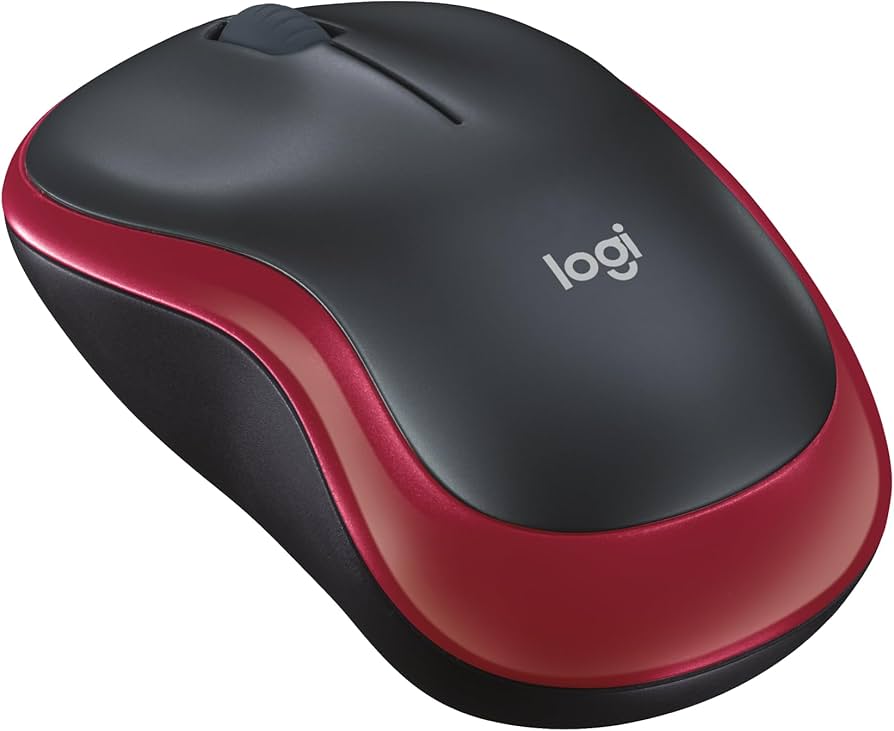 Logitech M185 Compact Wireless Mouse – Portable Optical Mouse for Laptop &amp; PC