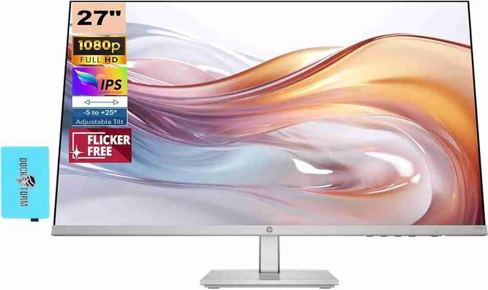 HP Series 5 527sh 27″ FHD Height Adjust Monitor (94C50AA)