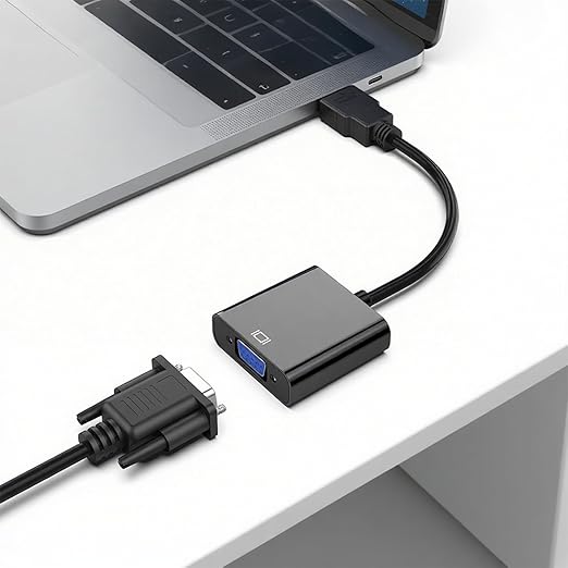 Vention VGA to HDMI Converter with Audio &amp; Micro USB Power - Full HD Adapter ACEB0