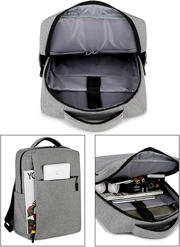 Vention Water-Repellent 15.6″ Laptop Backpack – Business Travel Bag (45×30×20cm, Black, KRLB0)
