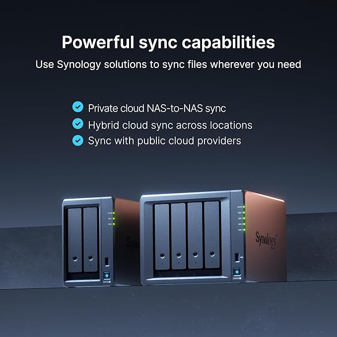 Synology DiskStation DS425+ 4-Bay NAS – High-Performance Network Attached Storage for Home &amp; Business