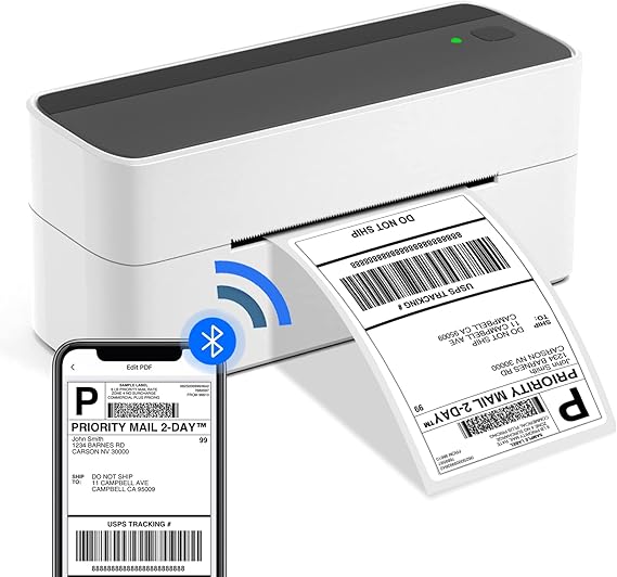 Puty PT-66DC Handheld Thermal Transfer Label Printer | Portable Industrial Label Maker for Cable &amp; Asset Tagging