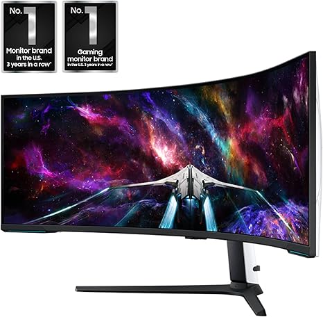 Samsung Odyssey Neo G7 32" 4K UHD Mini LED Curved Gaming Monitor – 165Hz, 1ms, Quantum HDR2000 (LS32BG750NPXEN / G75NP)