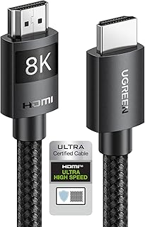 UGREEN HD127 Micro HDMI to HDMI 4K Cable Male to Male Black 1m (UG- 30148)