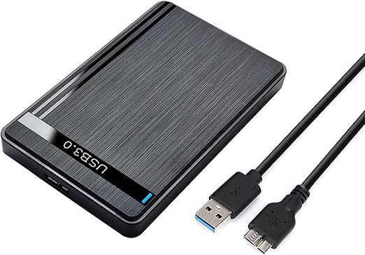 Vention 2.5" SATA HDD/SSD Enclosure USB 3.0 External Hard Drive Case (VEN-KPAB0)