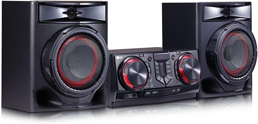 LG XBOOM CJ44 480W 2.1 Channel Party Speaker with Auto DJ, Bluetooth &amp; Powerful Bass