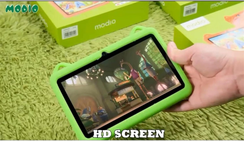Modio M75 Kids Tablet 7-Inch HD Display – Android 13, 6GB RAM, Parental Control Learning Tablet for Children