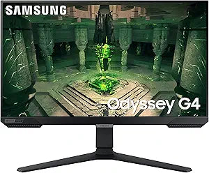 Samsung Odyssey G4 25” FHD Gaming Monitor LS25BG402ENXGO – 240Hz, 1ms IPS, G-Sync &amp; FreeSync, HDR10
