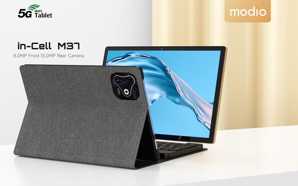 Modio M37 5G Tablet – Fast 4GB RAM + 128GB Storage Android Tablet for Kids&nbsp;