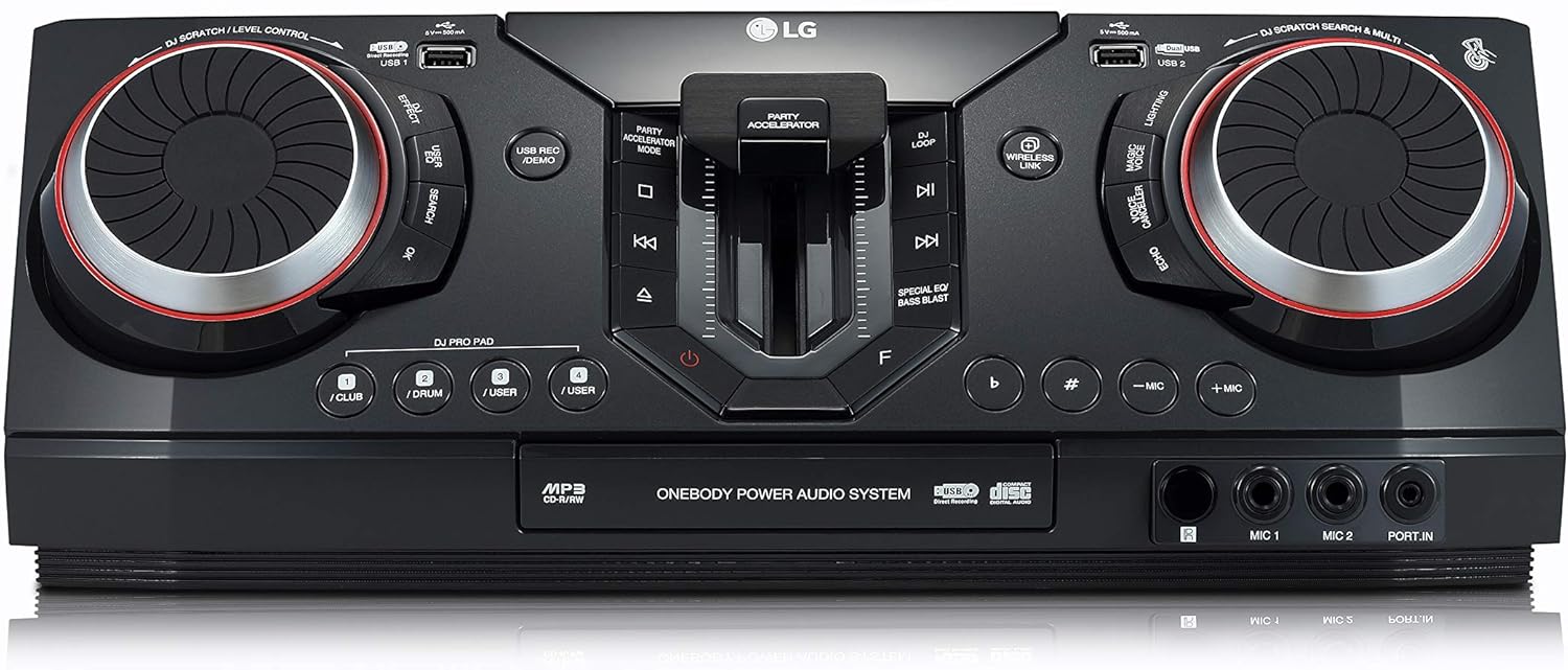 LG XBOOM CL88 2900W Party Audio System with Multi Color Lighting, Bluetooth &amp; Auto DJ