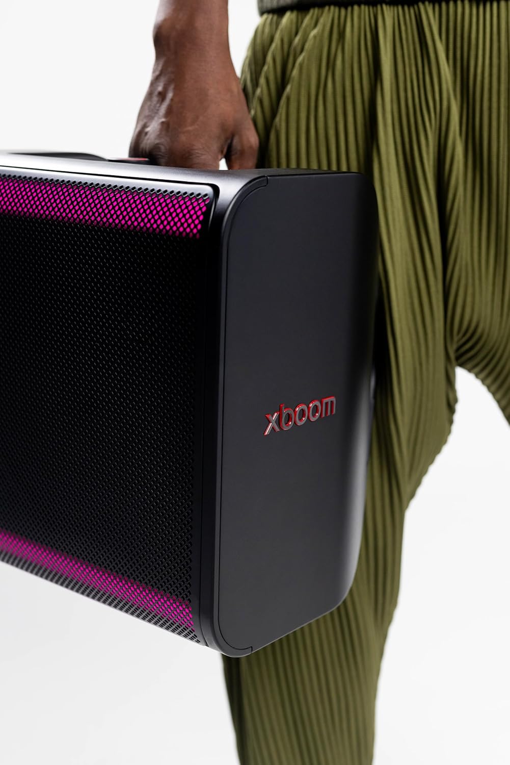 LG XBOOM Stage 301 by will.i.am Portable Party Speaker with Bluetooth, Powerful Sound &amp; Dynamic Lighting